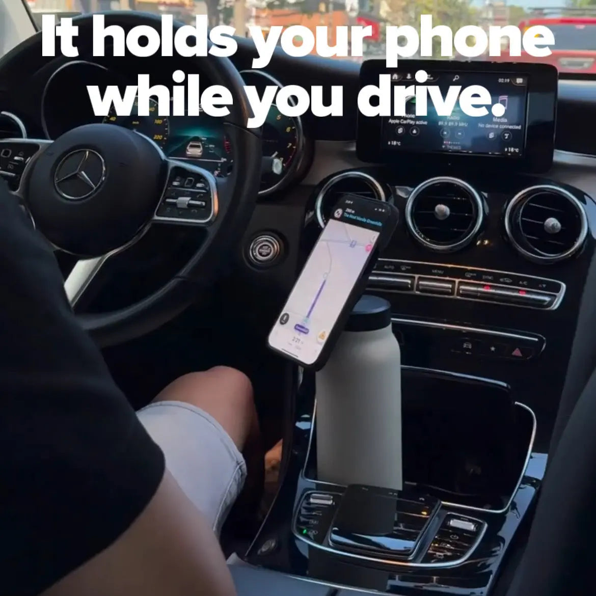 Magsafe-MagSip-Stainless-steel-water-bottle-holds-phone-while-driving